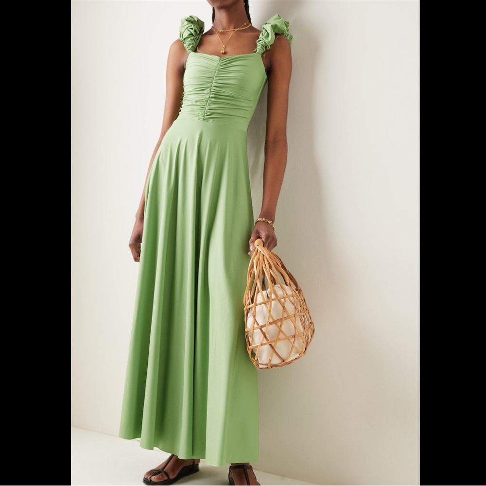 Maygel Coronel Faraglioni Midi Maxi Swim Dress Zimmermann